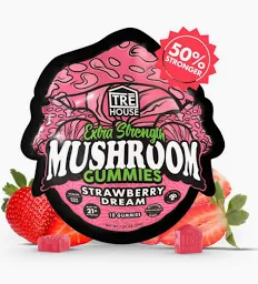 TRE House Extra Strength Mushroom Gummies - Strawberry Dream